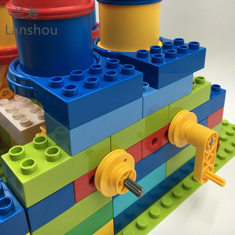 Большой конструктор Whack-a-родинка креативная игра гонка пробежки трубопроводов