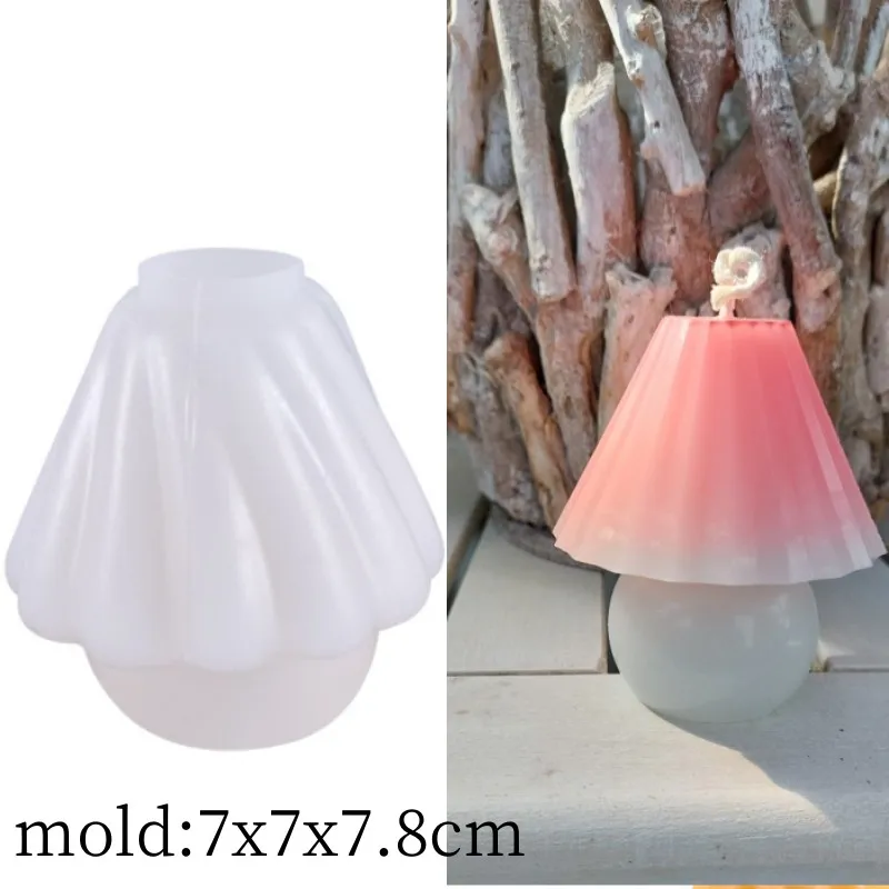 

Table Lamp Silicone Candle Mold Cute Mini Night Light Modeling Soap Mold Christma Gift craft Supplies Diy Candles Making Suplies