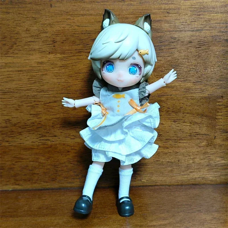 Aiye глухая коробка красочная парча 1/12 подвижная Bjd таинственная игрушки кукла