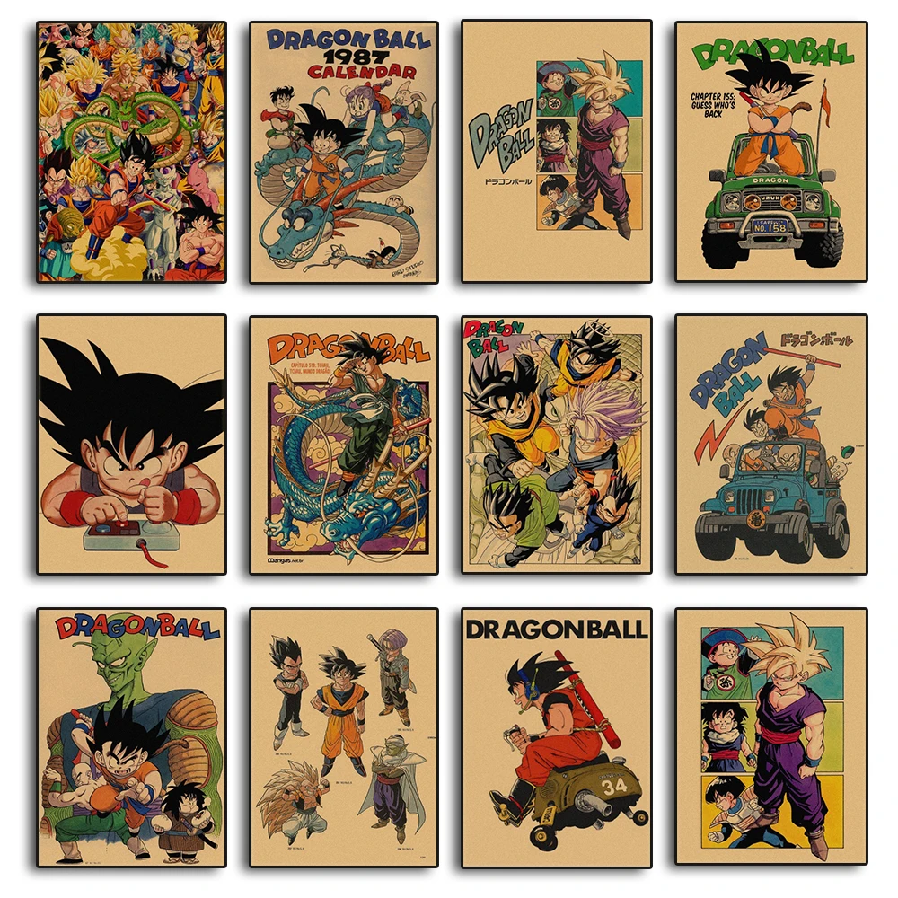 

Anime Dragon Ball Poster Wukong Art Canvas Painting Modern Home Living Room Child Bedroom Decor Print Prints Sticker Photo Gift