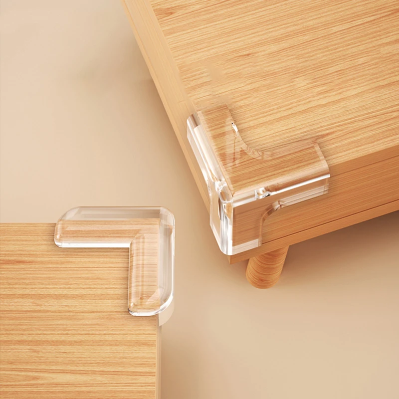 Силиконовый защитный уголок для мебели безопасности детей