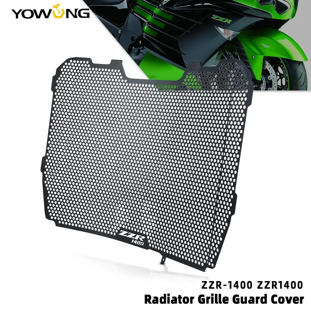 

Защитная решетка радиатора для Kawasaki ZZR1400 ZZR 1400, 2014, 2015, 2016, 2017, 2018, 2019, 2020