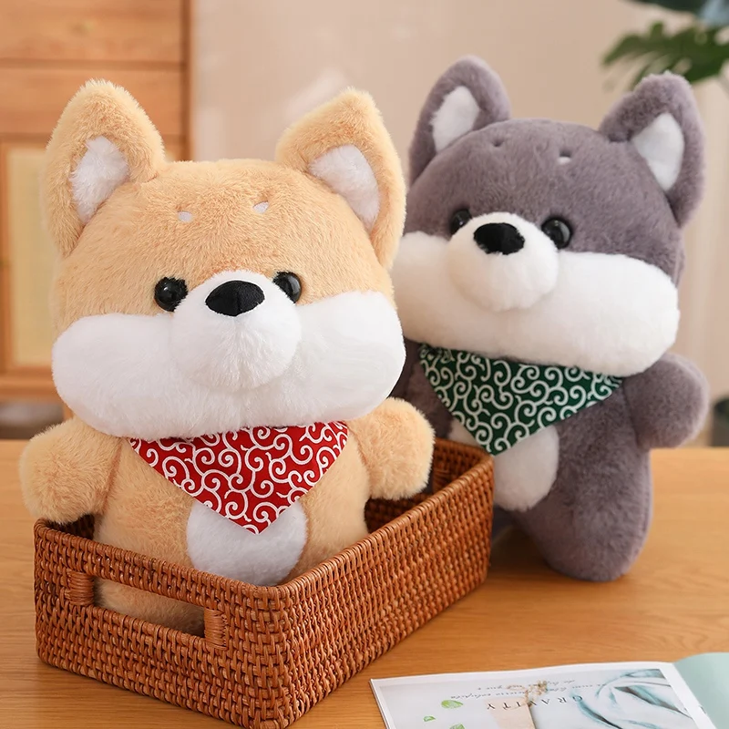 

Kawaii Dog Plush Toy Stuffed Animal Puppy Body Pillow Husky Shiba Inu Dog Plush Birthday Gift Lovely Plushie Dolls for Children