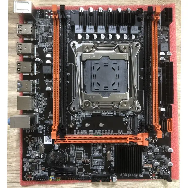 DDR4 2DDR4 DIMM Motherboard Set With Xeon E5 2620 V3 LGA2011-3 CPU 1 * 16GB = 16GB PC4 RAM 3200MHz DDR4 Memory RAM REG ECC 6
