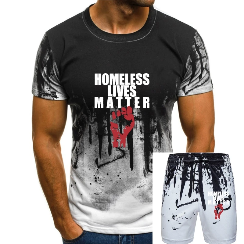 

Бездомная живая материя, черная Подростковая Мягкая футболка, популярная футболка, новый модный дизайн для мужчин и женщин