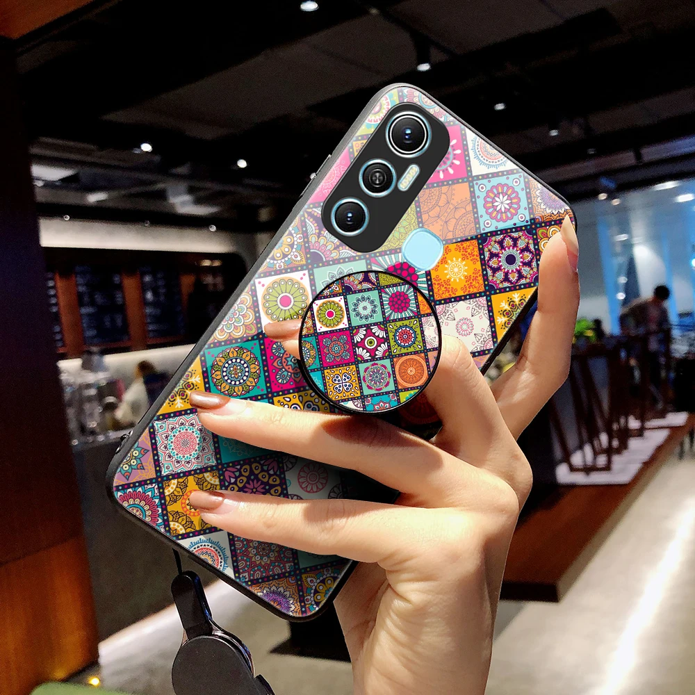 for infinix hot 11s note 10 pro colorfull phone case cover free global shipping