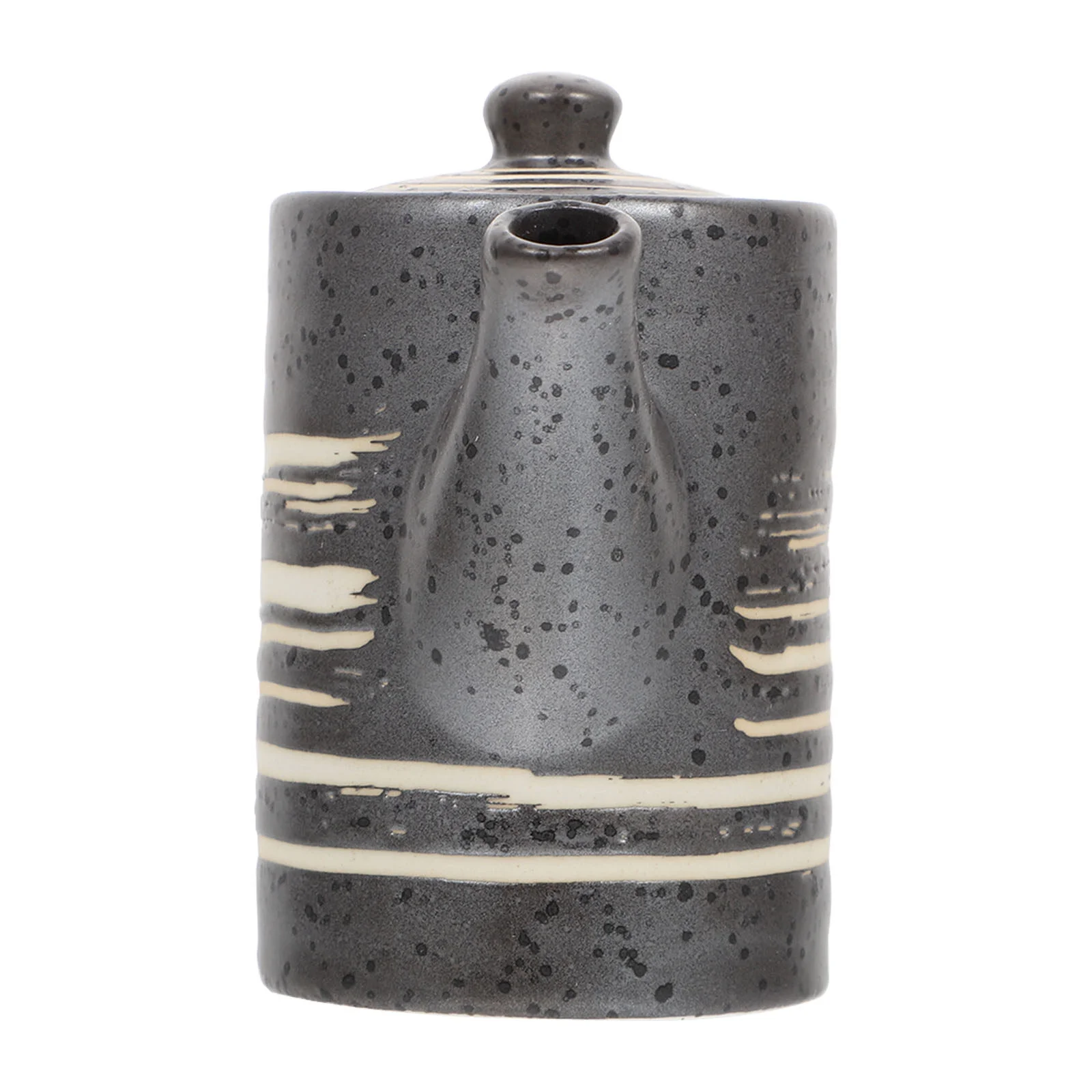 

Soy Sauce Pot Ceramic Vinegar Terrariums Storage Tank Bottle Black Kitchen Gadget Condiment Dispenser Glass Honey