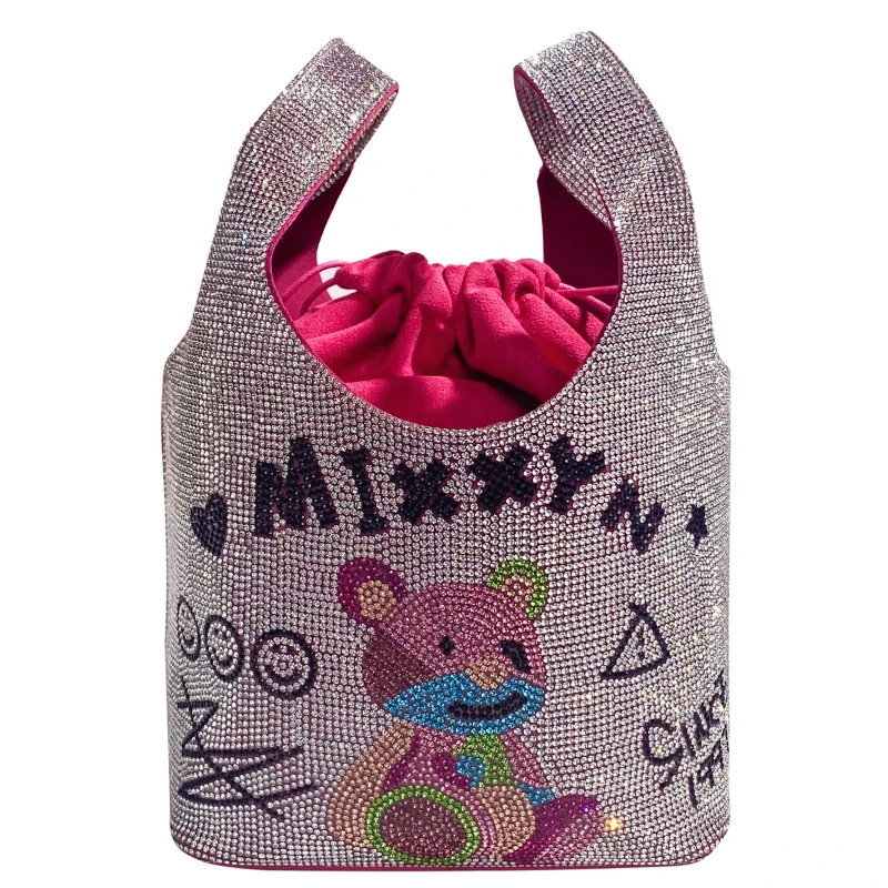 

Fancy Designer Bag Mini Bolso Grande Mujer Shining Bucket Tote Bags for Women Ita Tote Sac A Main New 2022 Female Handbag