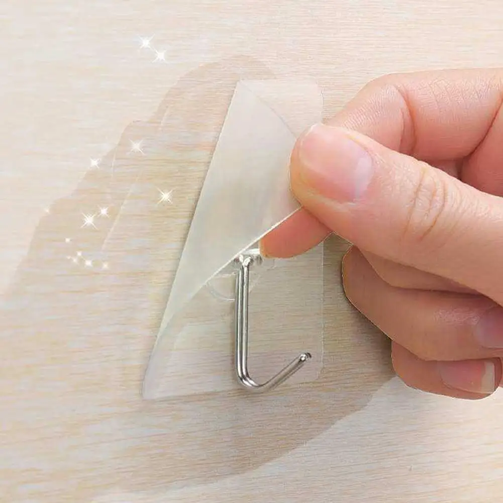 

Waterproof Reusable Transparent Self Adhesive Door Wall Hangers Hooks Suction Heavy Load Rack Cups Sucker For Bath G6a6