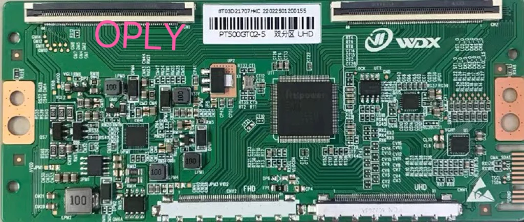 

Плата T-Con для новой улучшенной детской 50-дюймовой логической платы Φ 4K 2K панель дисплея