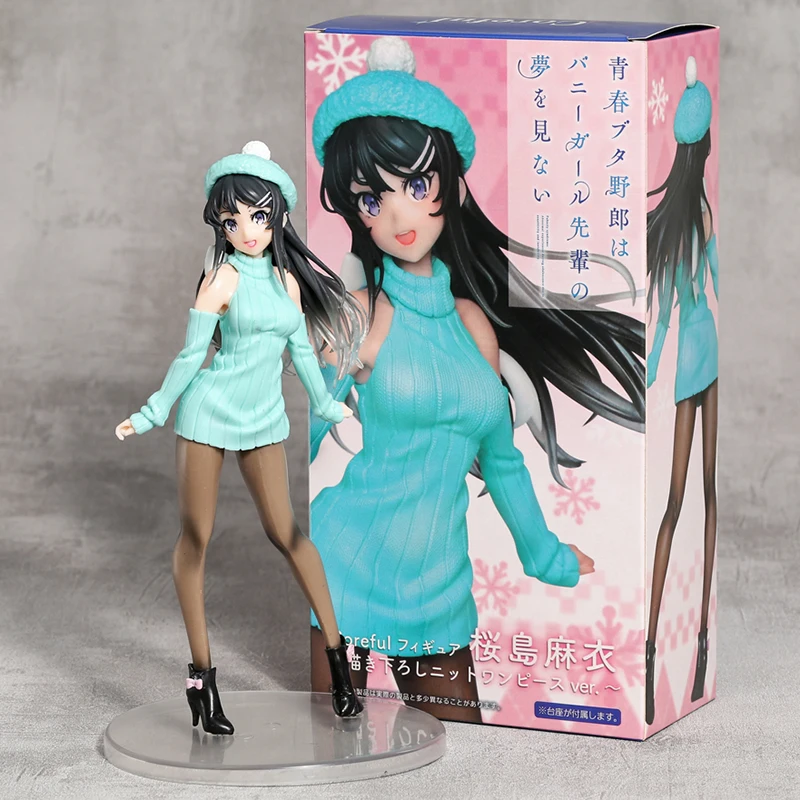 

Seishun Buta Yarou Wa Sakurajima Mai Knit Dress Ver. Collectible Figure Anime Bishoujo Figurals