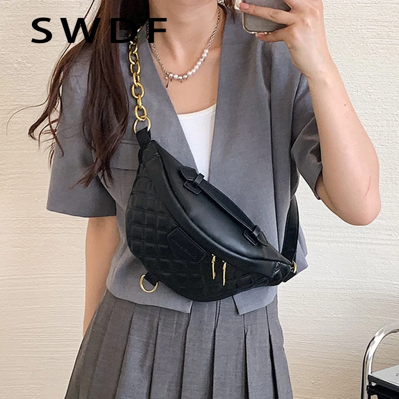 

Fashion Waist Bag Handbag Summer Lady Fanny pack And High quality Leather Female Belt Bags Designer Shoulder Crossbody Chest Bag