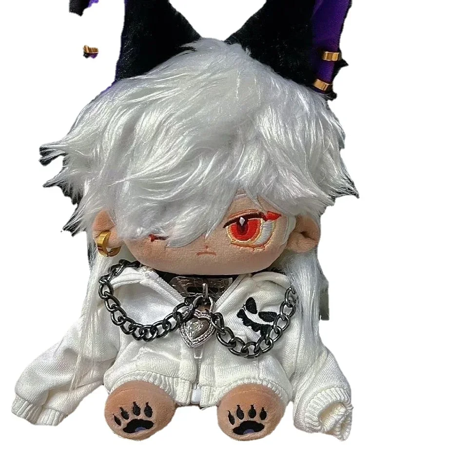 Аниме игра Genshin Impact Cyno Kawaii Косплей плюшевая Мягкая Кукла Коллекция веера одежда