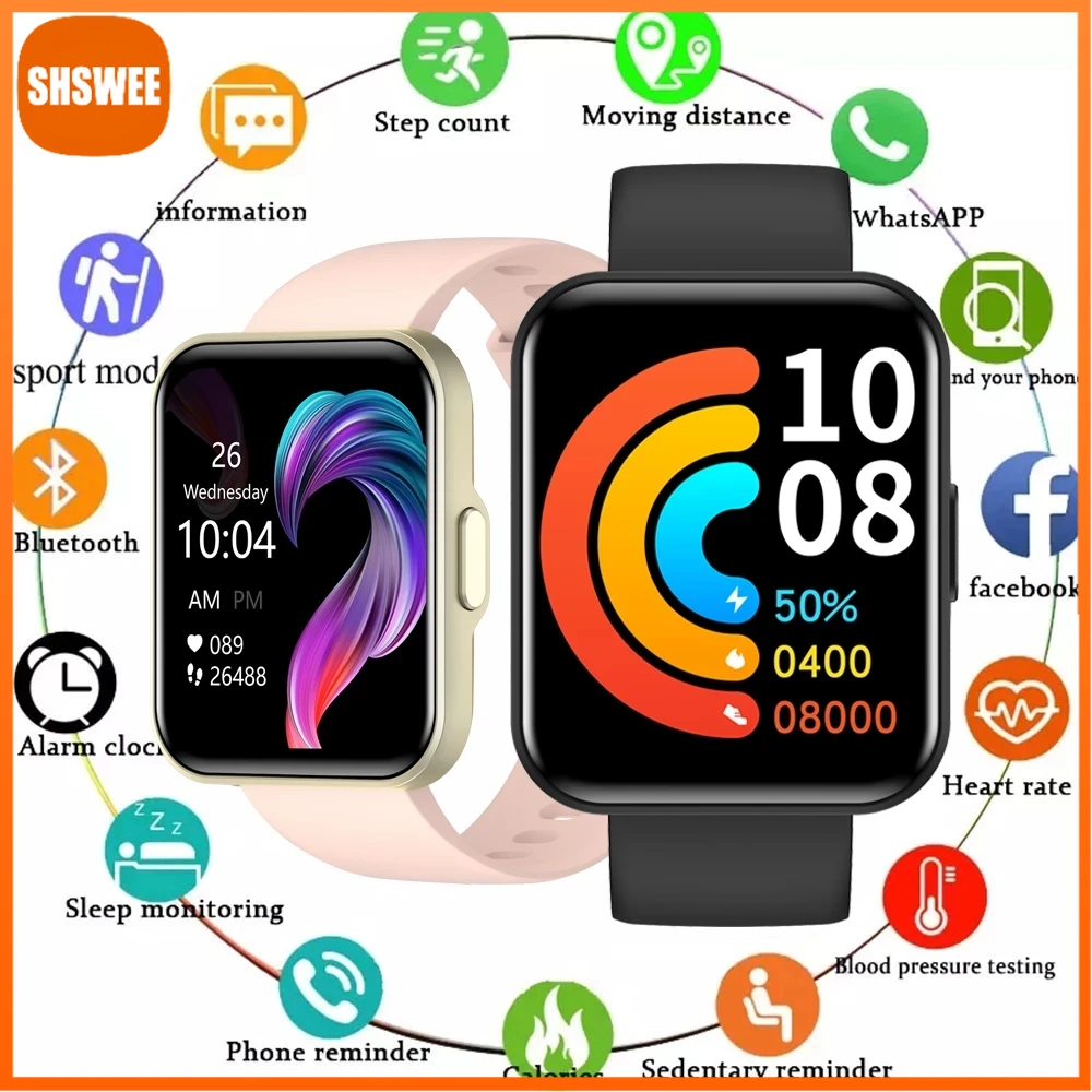 

Смарт-часы для Xiaomi Huawei с сенсорным экраном 2022 дюйма и Пульсометром