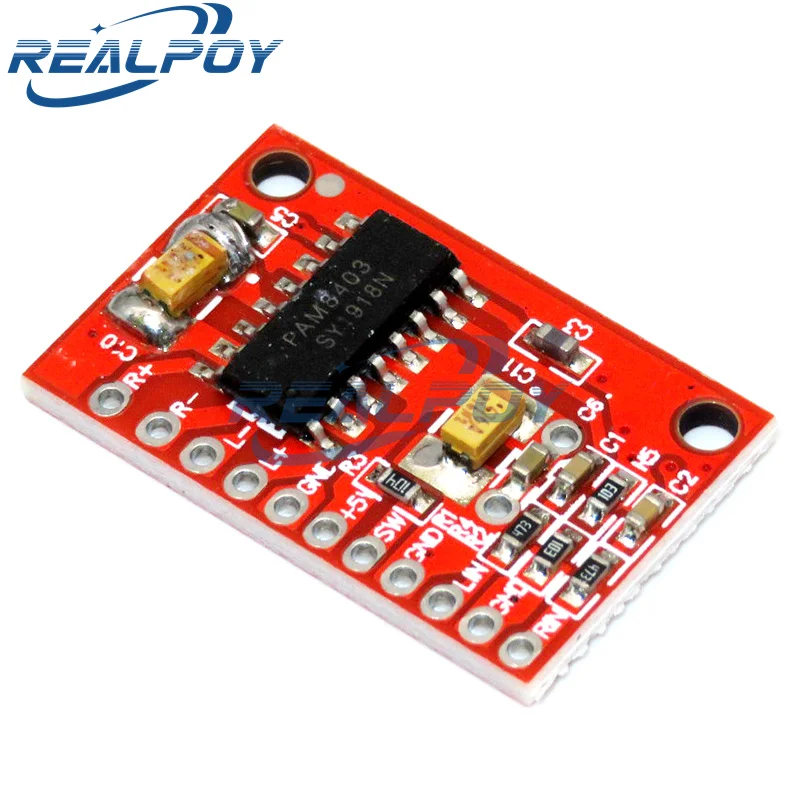 Мини-плата цифрового усилителя мощности PAM8403