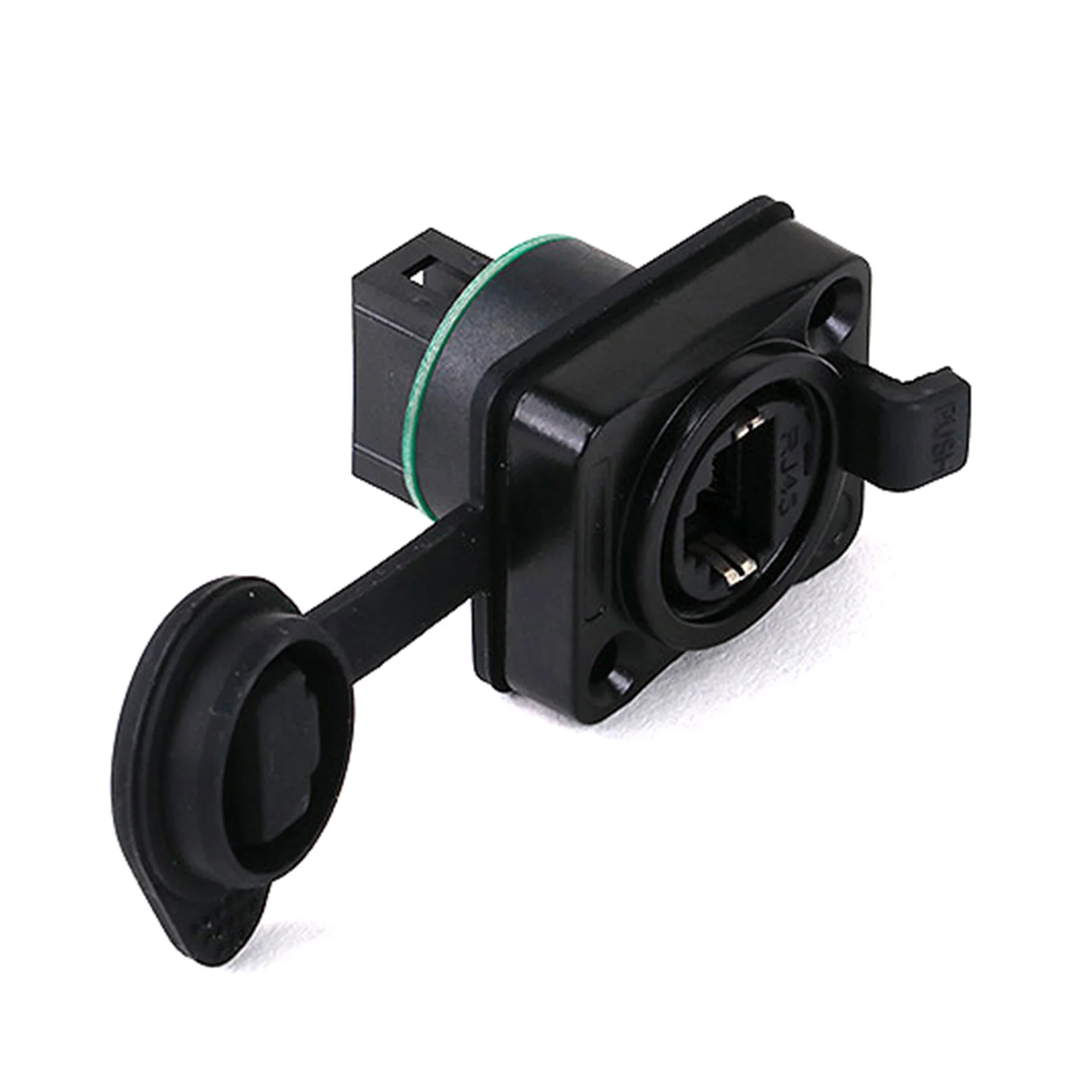 1 шт. 8p8c RJ45 с разъемами для печатной платы водонепроницаемый адаптер CAT5/CAT5E