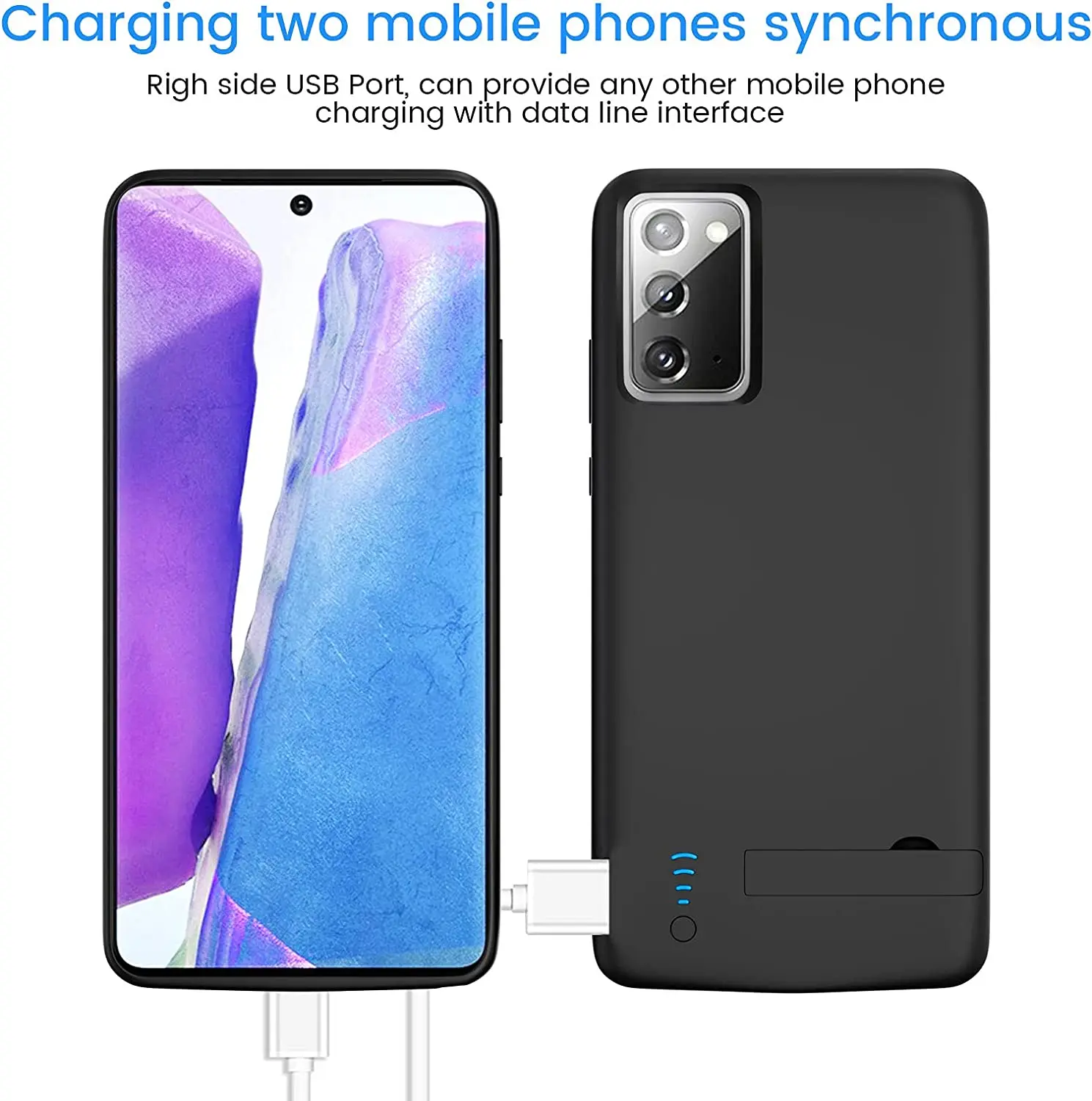 Battery Charger Case for Samsung Galaxy S10 S10Plus S20 S20Plus S20Ultra S21 S22 Plus S22 Ultra S21FE Charging Case Power Bank