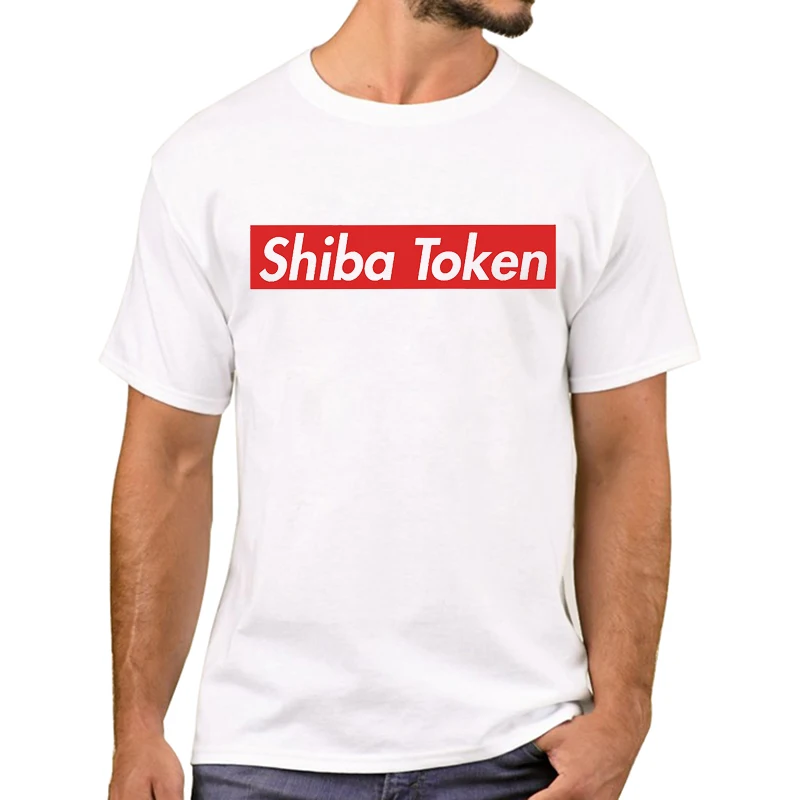 Мужская футболка TEEHUB Shiba Inu Token To The Moon модные футболки с принтом Shibarmy крутые