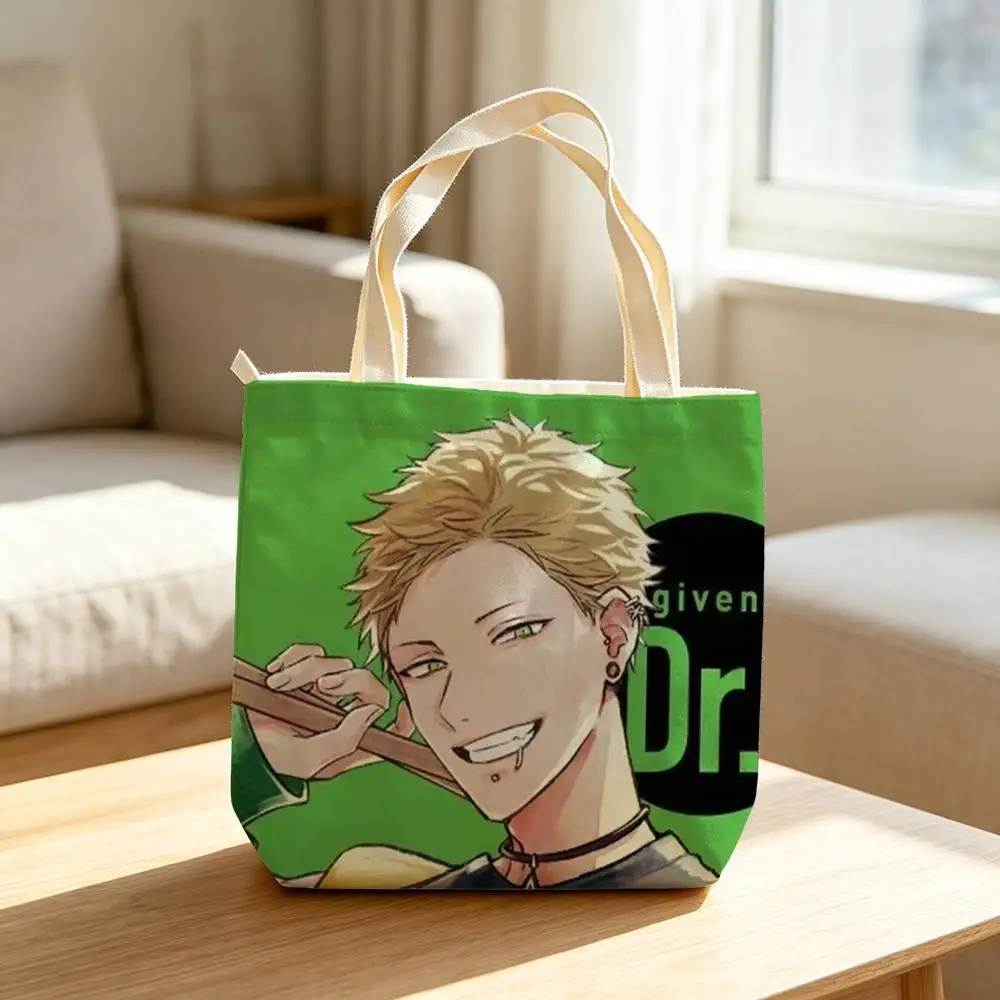 Фото Сумки для хранения Manga G-Given BoyLove. Водонепроницаемые холщовые сумки, подходящие для посещения занятий, походов за покупками, подарков и поездок на работу. №5