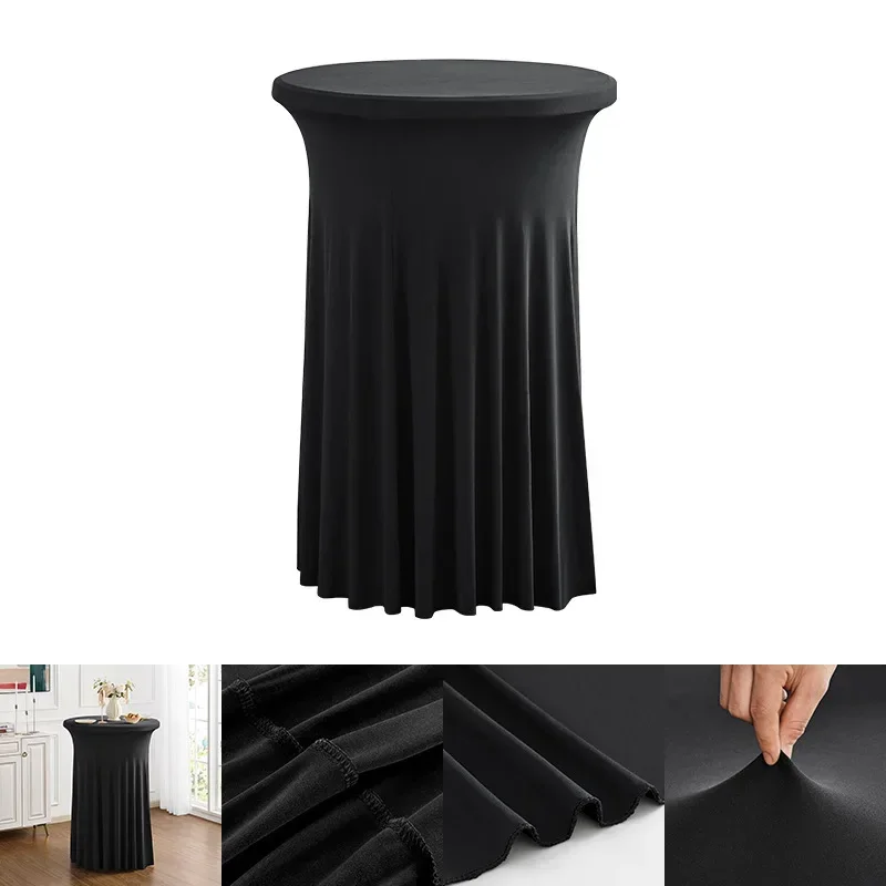 Эластичная скатерть-юбка для коктейльного стола EVENTSDECOR