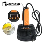 Микрокомпьютер ZONESUN, ручной электромагнитный индукционный аппарат для теплоизоляции алюминиевой фольги, непрерывный индукционный герметик для бутылок