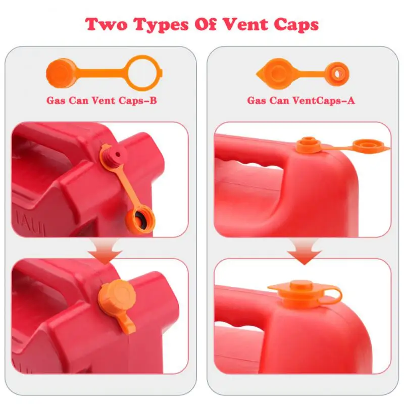 

Пластиковая газовая банка, сменный излив, прочные практичные автомобильные принадлежности для большинства 1/2/5/10 галлонов, масляные банки, автомобильные аксессуары, 1 комплект, портативный