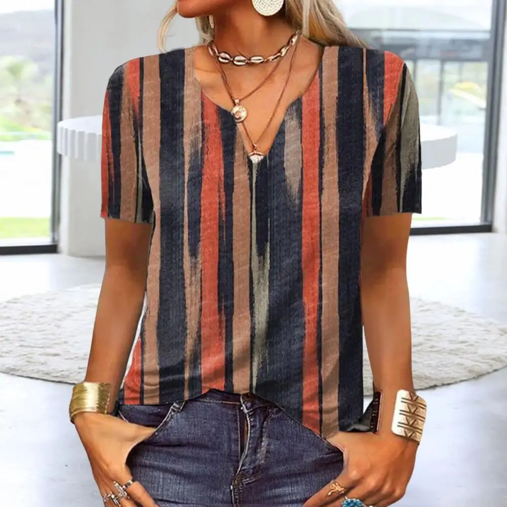 

Women T-shirt Breathable Lady Summer T-shirt Breathable Summer Blouse