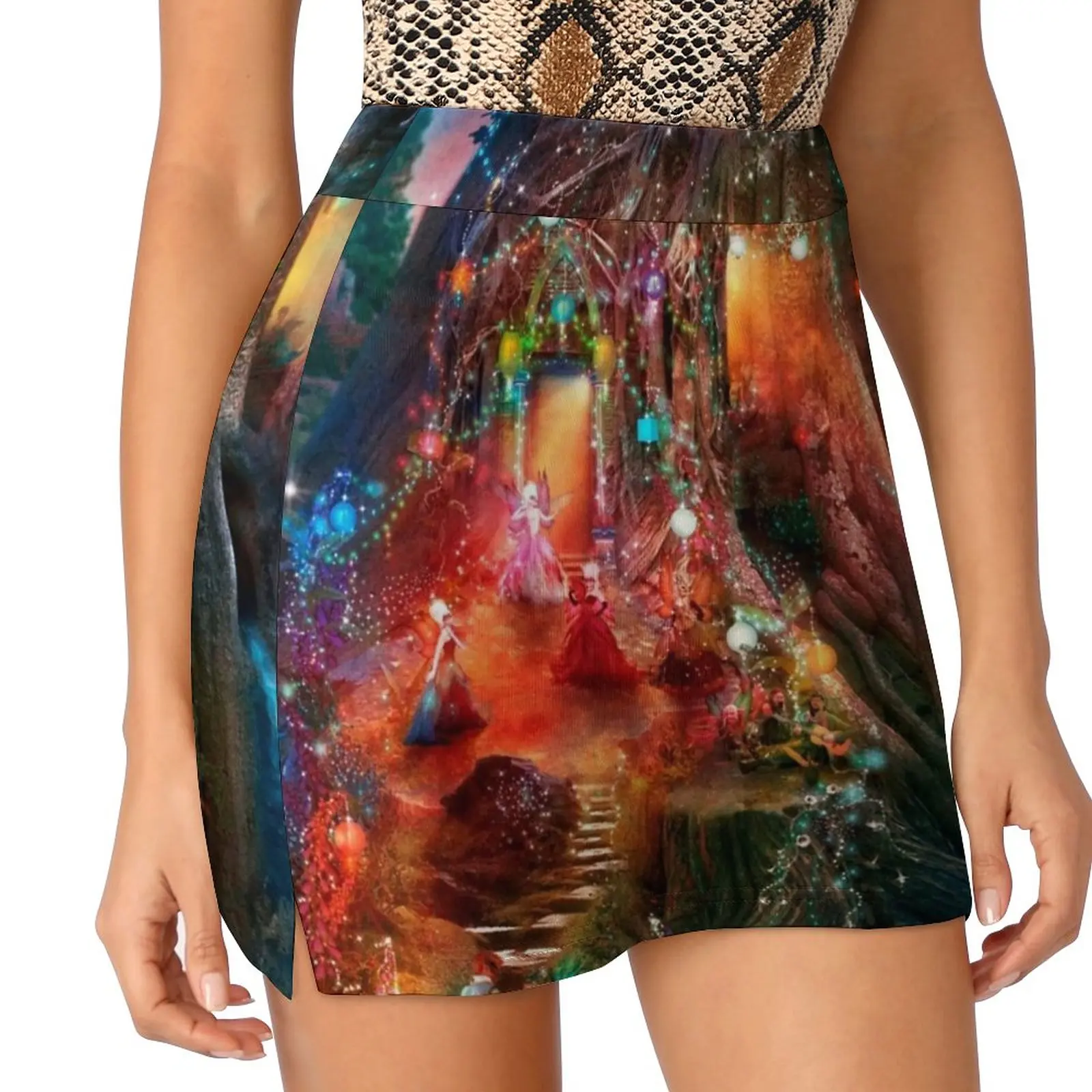 Корейская модная юбка Foxglove Ball летние юбки для женщин светонепроницаемая брючная