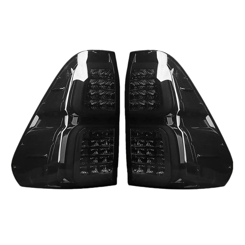 Для пикапа Toyota Hilux REVO модель 2015-2019 фотоэлемент в сборе цвет Копченый 2 шт.