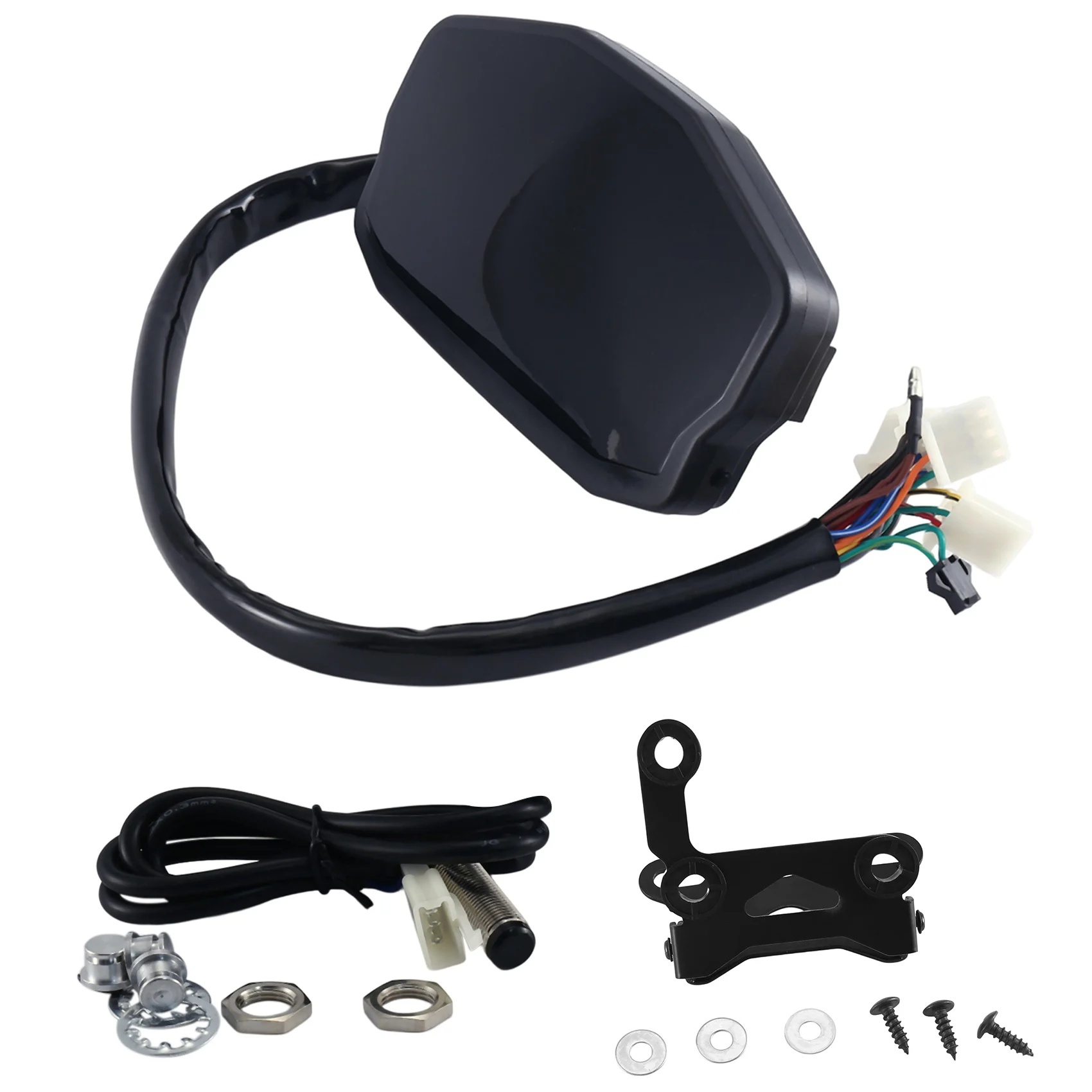 

Universal Full LED Motorcycle Speedometer Digital Odometer for 2 4 Cylinders for A