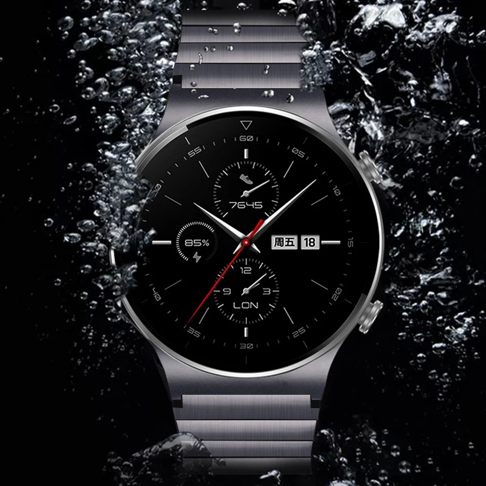 Браслет для часов Huawei Watch 3 / GT 2 Pro 46 мм/GT браслет из нержавеющей стали серого цвета