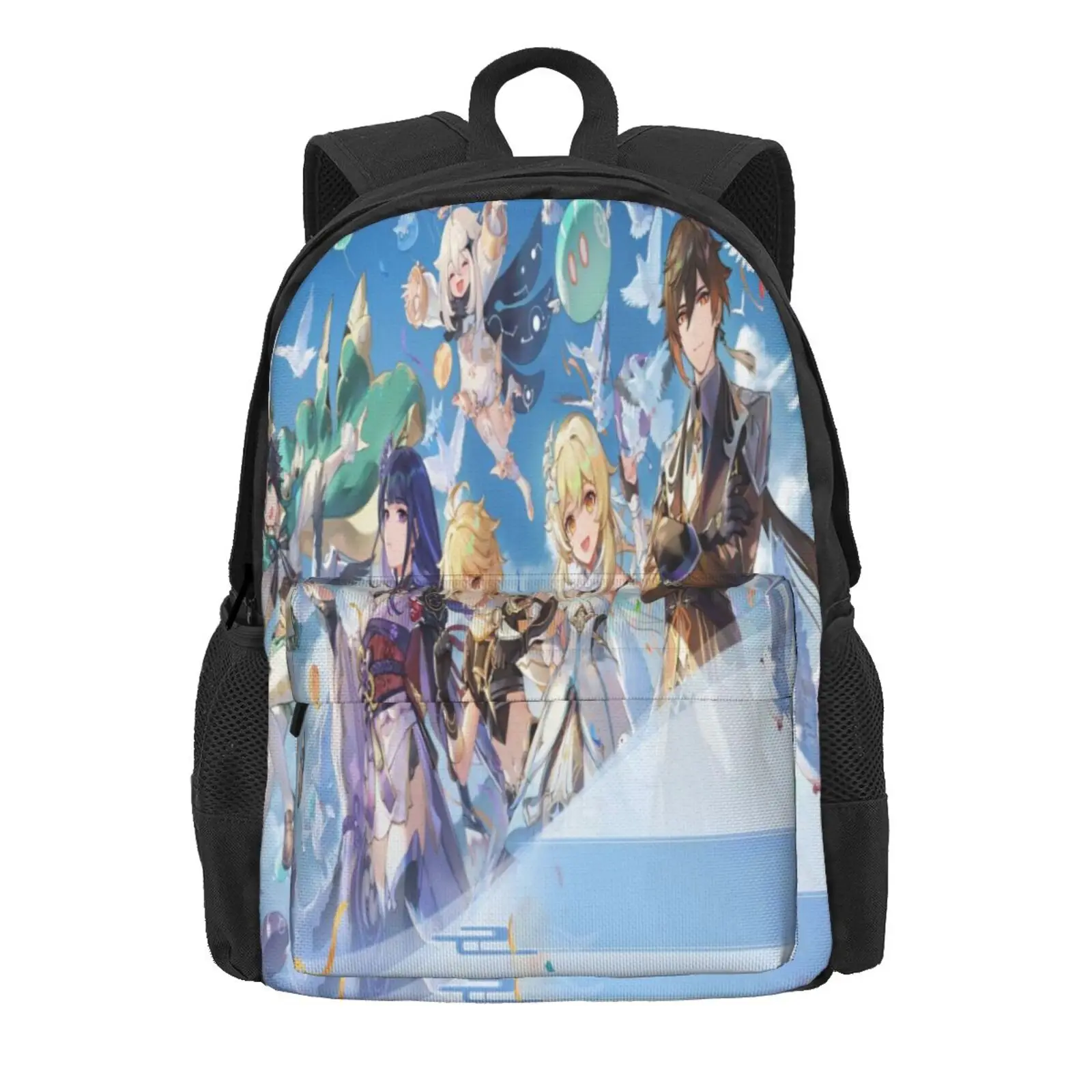 

Genshin 9 school bags School Bag Bags School Bags Backpack Pencil Cases Plaid Backpack
