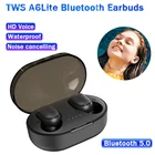 Беспроводные наушники A6Lite TWS, Bluetooth-наушники, водонепроницаемая Спортивная гарнитура, наушники-вкладыши с шумоподавлением и микрофоном для смартфонов