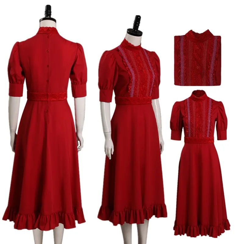 Костюм для косплея из фильма Фэнтези жемчуг взрослых женщин Маскировка красное