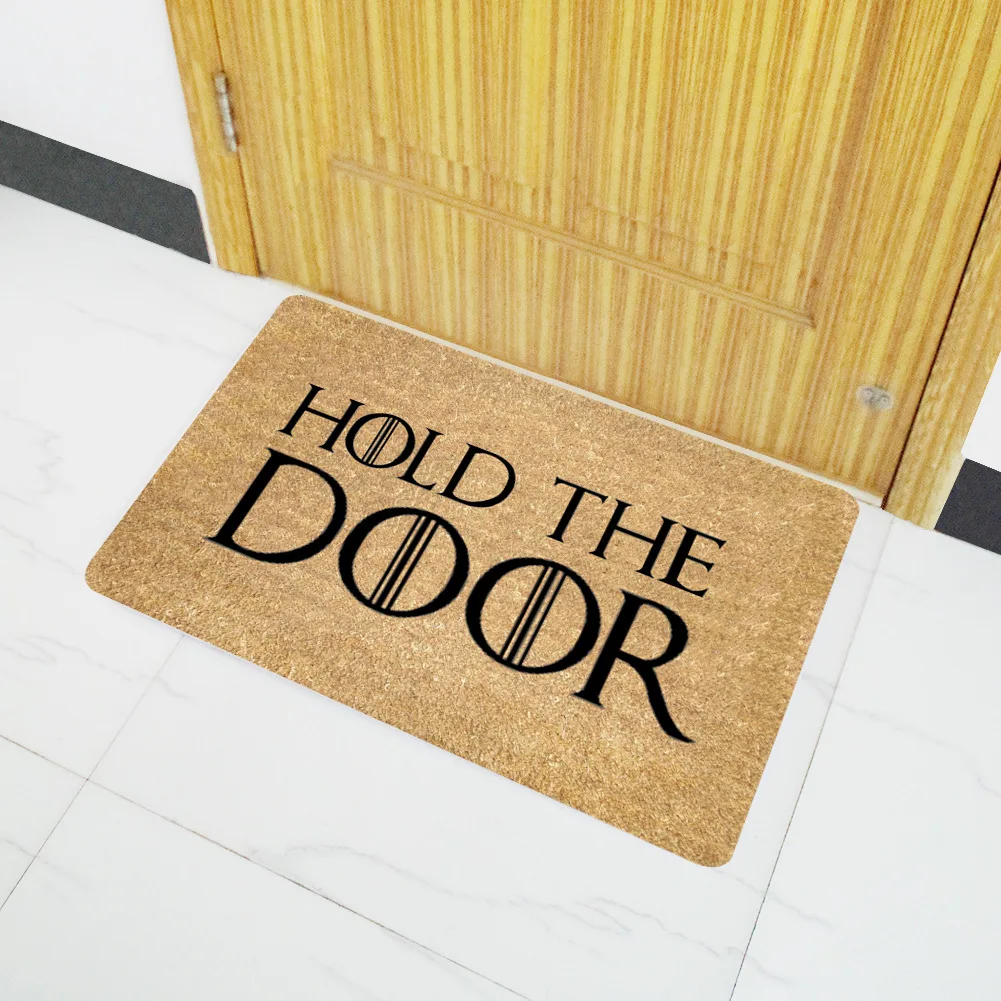 

Door Mat Entrance Mat Welcome Doormats Funny Entrance Floor Mat Non-slip Doormat Waterproof Rubber Front Door Carpet Rugs