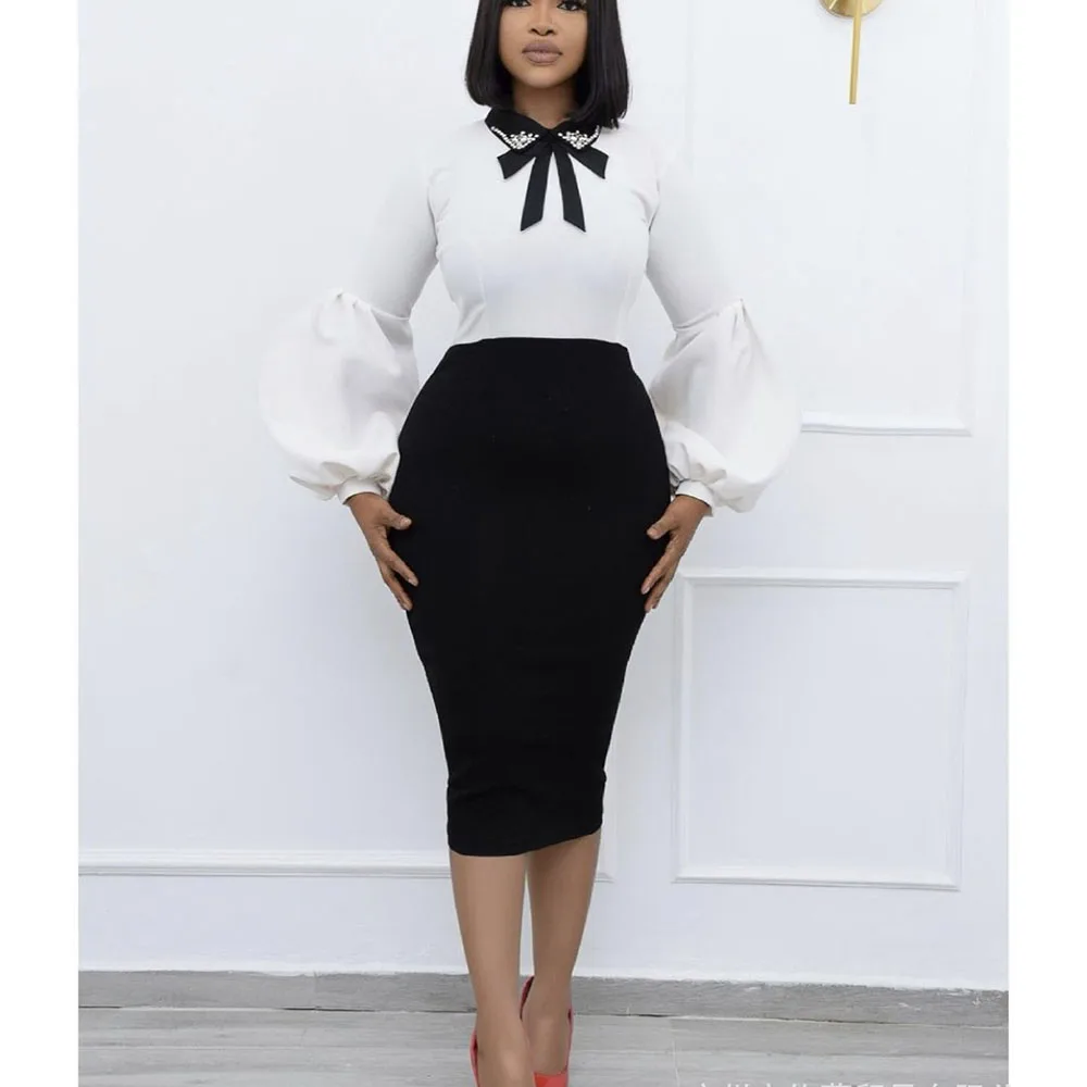 

Модная новинка осенне-Весенняя Офисная Женская имитация двух частей с длинными рукавами и стразами в виде бабочки