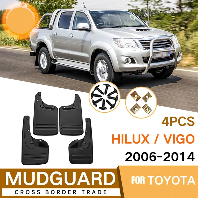 

Брызговики для Toyota Hilux Vigo 4WD 2006-2014