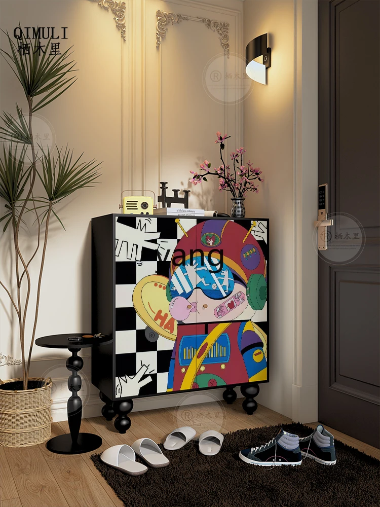 Шкаф для обуви из массива дерева