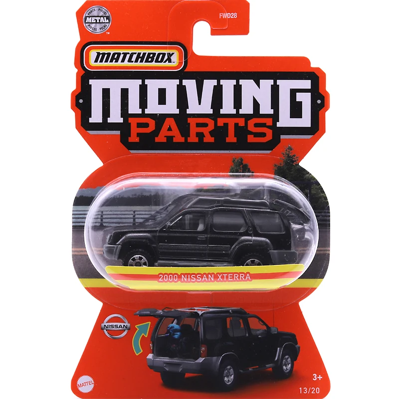 2020 2021 Matchbox Moving Parts Ford Pickup Nissan Xterra Chevy Camaro Divco Milk Truck 1:64 Metal Diecast Model Car Toy FWD28 |