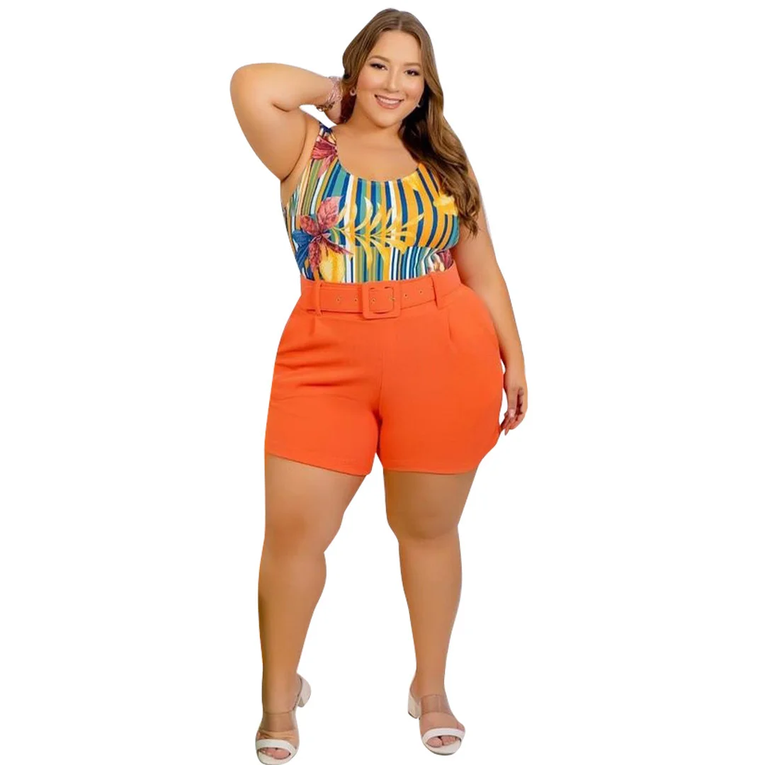 

Cutubly Two-piece Set Shorts Sets 2 Pieces Plus Size Outfit Boho Style Fashion Women 2022 Spring Party Club Street Beach Summer