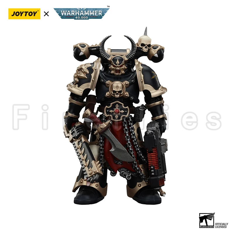 Фото 1/18 Фигурка JOYTOY 40K Chaos Space Marines Черный Легион Выбранная коллекция аниме Модель игрушки №4