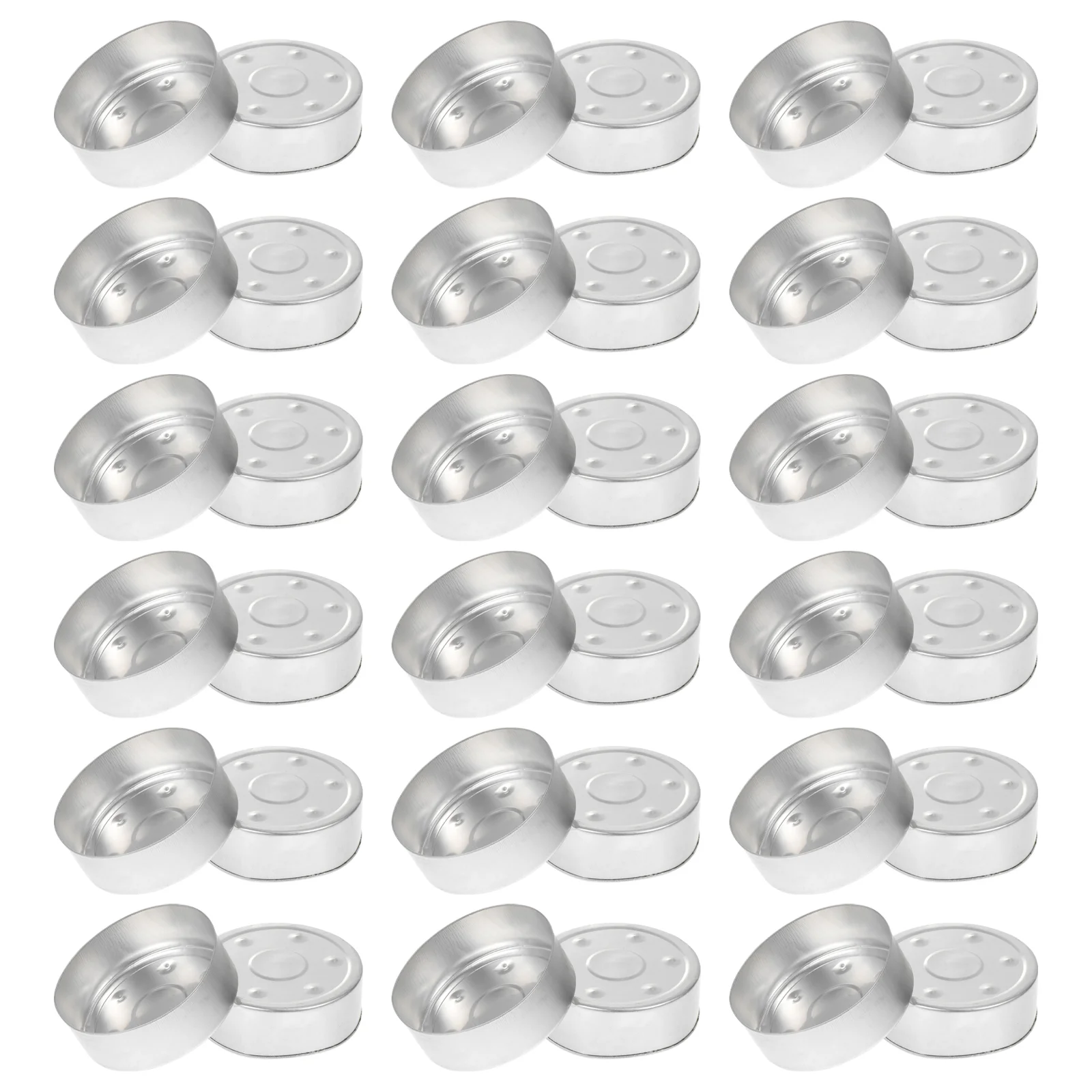 

Teacase Cups Empty Tins Container Making Wax Metal Organizer Containers Cup Tealight Jarsmold Tin Holder Wicks Lights Candles