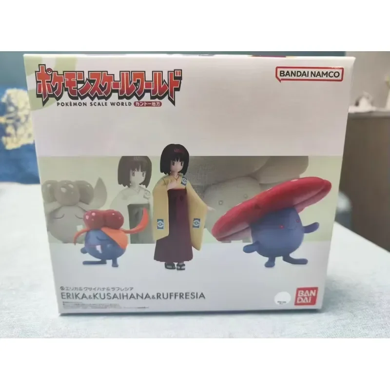 Фото Оригинальная аниме-фигурка Bandai для покемонов: Эрика, Глум, Вайплум, игрушка Shokugan, рождественский подарок для детей №2