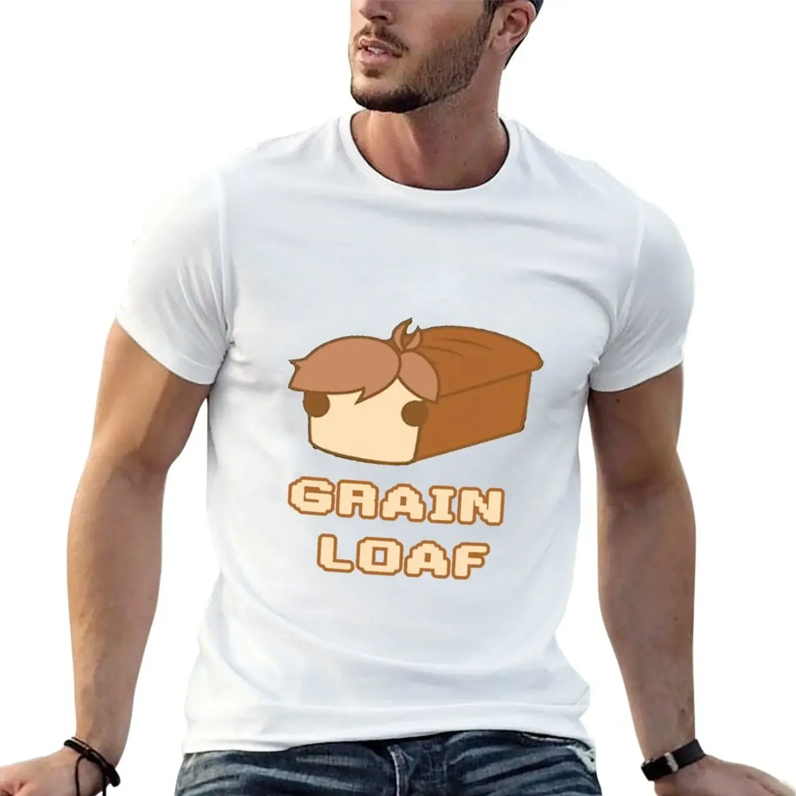 Футболка GRIAN BREAD винтажные милые топы синие армейские черные футболки для мужчин