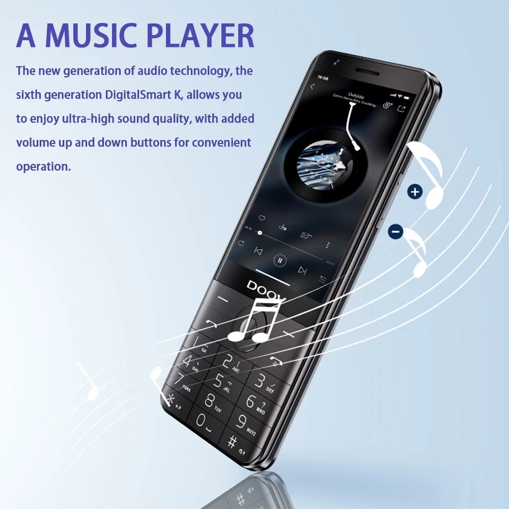 UNIWA DOOV R17 Pro Смарт-мобильный телефон WhatsApp Android 13 Сенсорный экран 4G Клавиатура