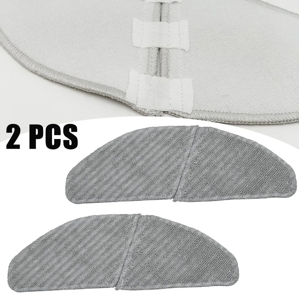 2Pcs Robot Vacuum Cleaner Mop for S8+ M7 Pro Sweeping Polyester Swipe Wipe Cloth Pads