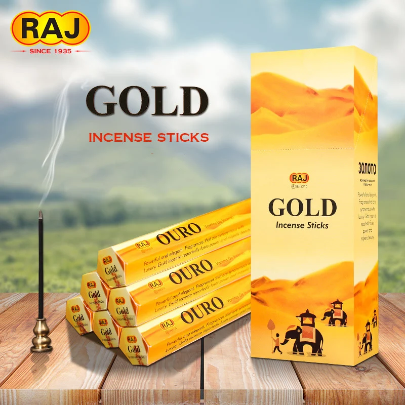 

1 коробка, золотые ароматические палочки Inidan, 120 шт., освежающие ароматические палочки для офиса и йоги, оптовая продажа, много благовоний, до...