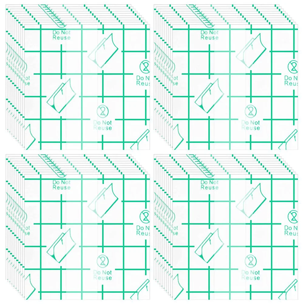 

Makeupdisposable Hand Color Mixing Adhesive Plateswomen Blank Nail Liquid Foundation Plate