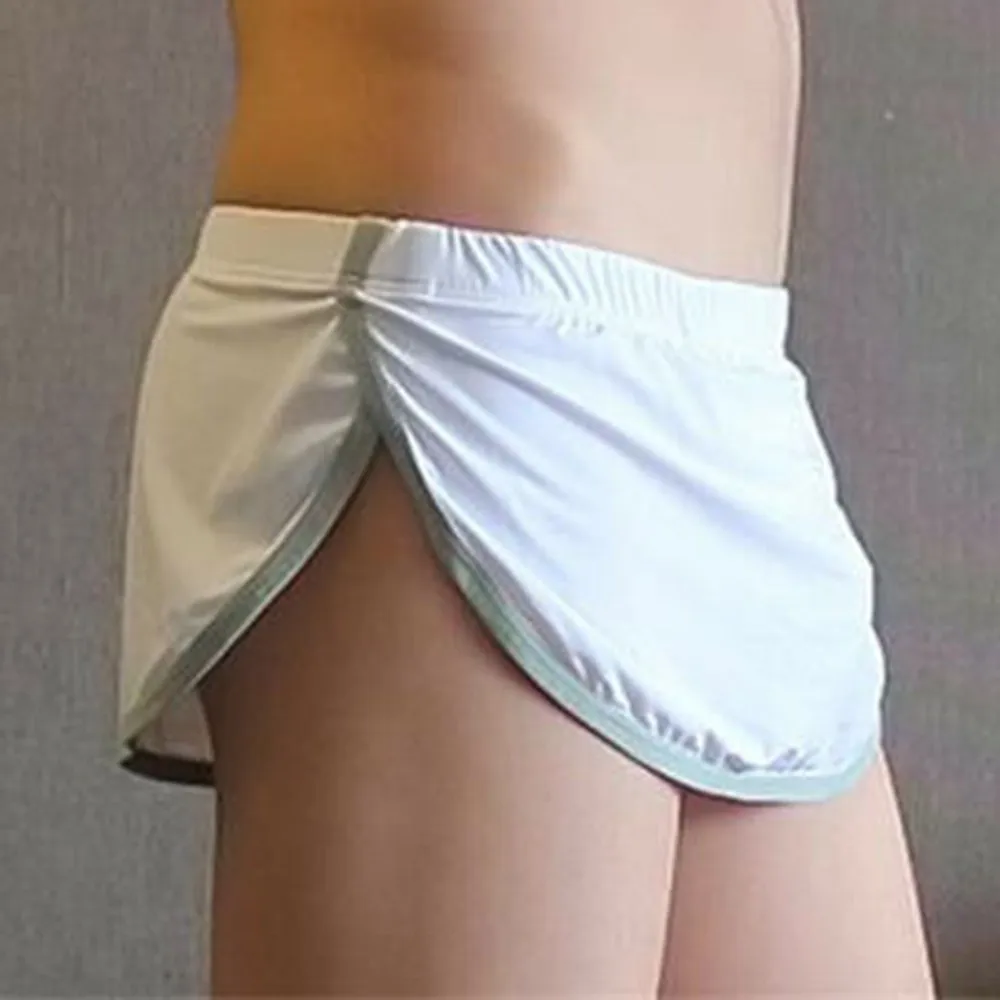 Comfortable Fashion New Briefs Underwear Beathable Boxer Pouch Shorts G-Strings Gay Lingerie Mens M～XL Side Split