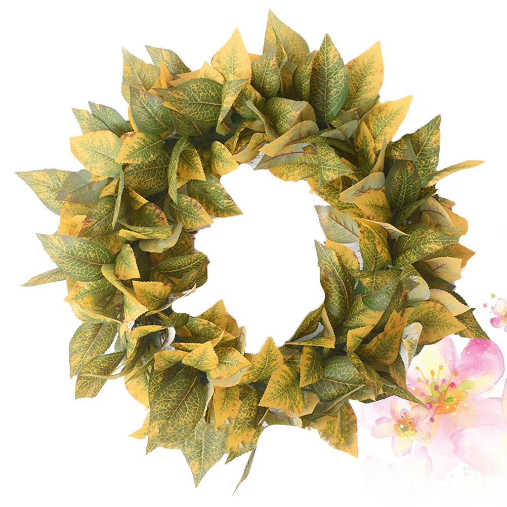 

1 Pc Lifelike Portable Hanging Garland Door Wreath Door Garland for Party Gathering